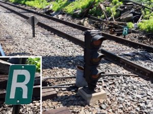 Temporary speed restriction resume sign