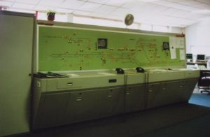 Integrated electronic control centre entrance exit panel