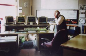 Radio electronic token block consoles