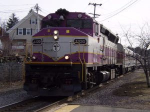 Locomotive hauled commuter rail service