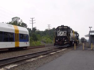 Shared track usage under temporal separation