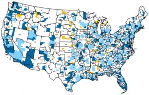 U.S. Bureau of Economic Analysis zone map